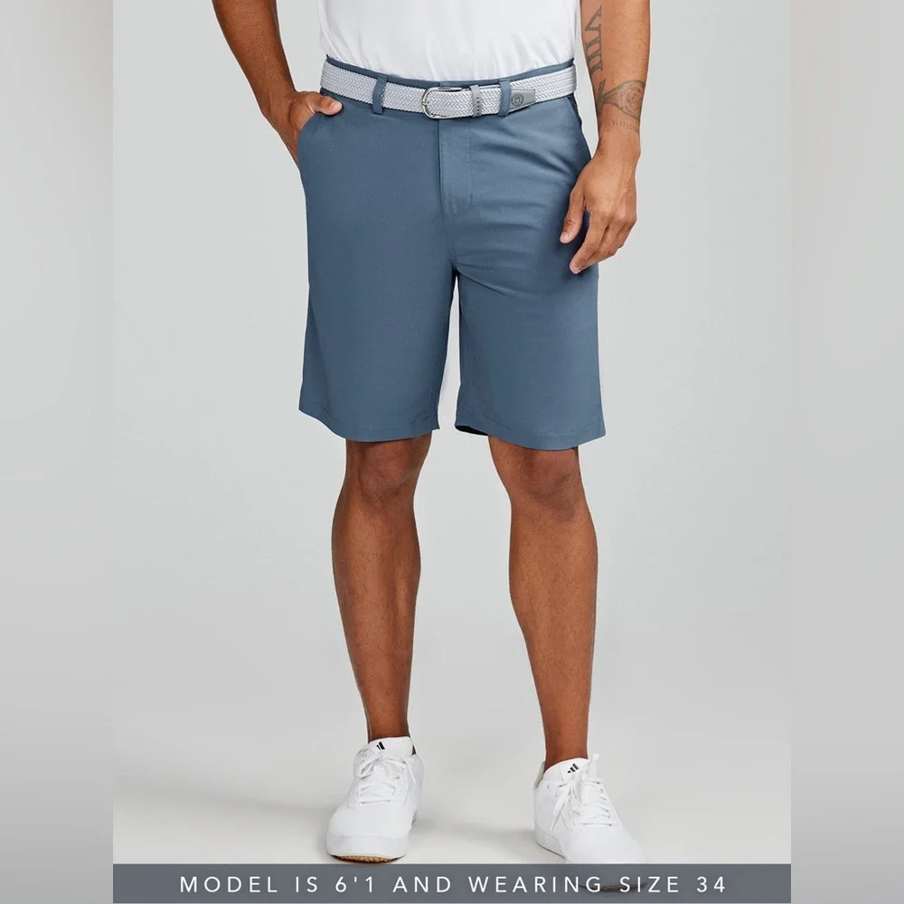 tasc Motion 9" short in deep indigo - Picture 3 of 15